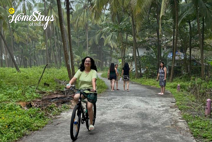 Cycling-Song of the Sea Homestay, Payyanur-Kasaragod