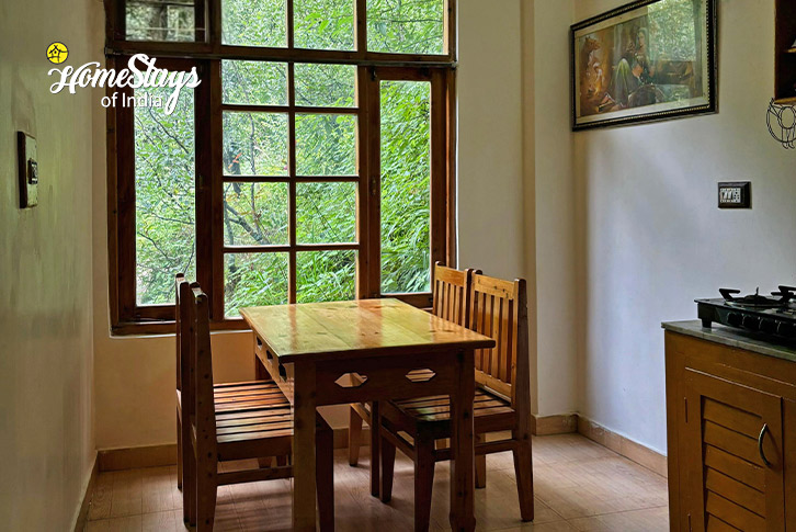 Dining-Magic Wood Homestay,Vashisht-Manali