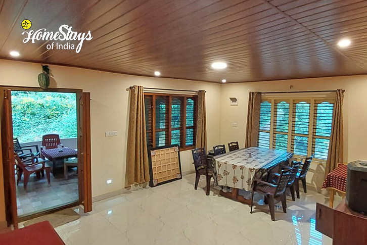 Dining-(2)-Mystic Forest Homestay, Virajpet-Coorg