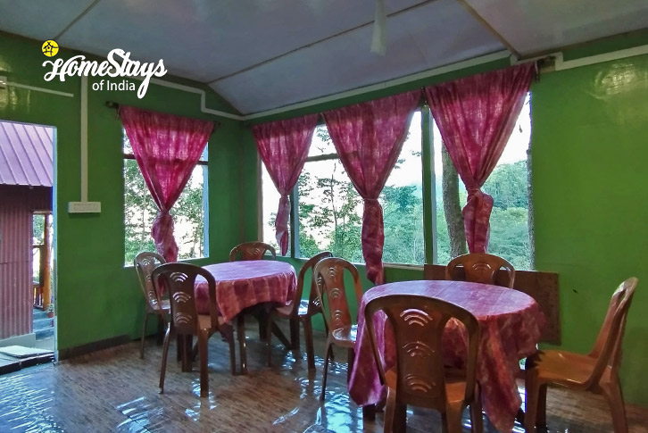 Dining-Alpine Haven Homestay, Rishihat 