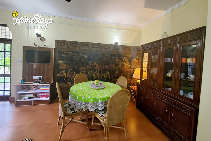 Dining-Area-Jone's Estate Homestay-Bhimtal