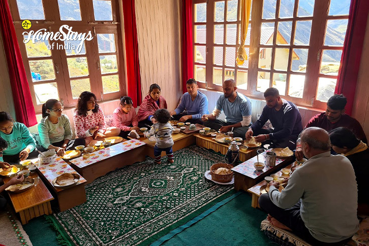 Dining Area-Cosmic Harmony Homestay-Tandi