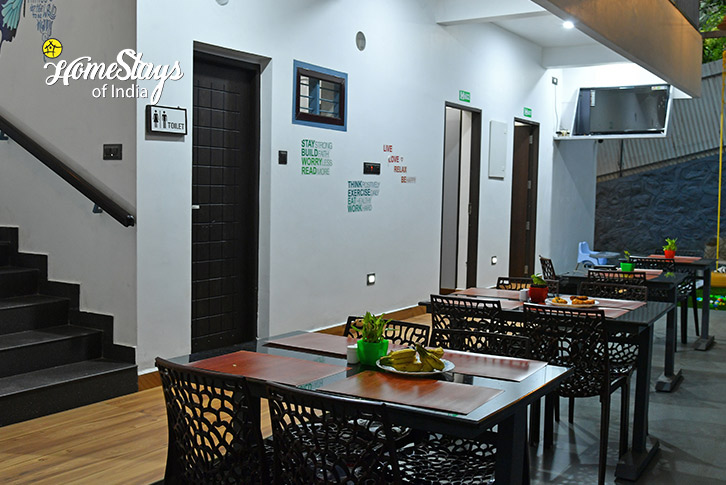 Dining-Area-Divine Woods Homestay-Angamoozhy