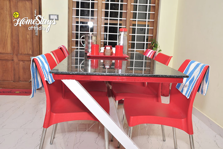 Dining-Area-The Green Oasis Homestay-Virajpet-Coorg