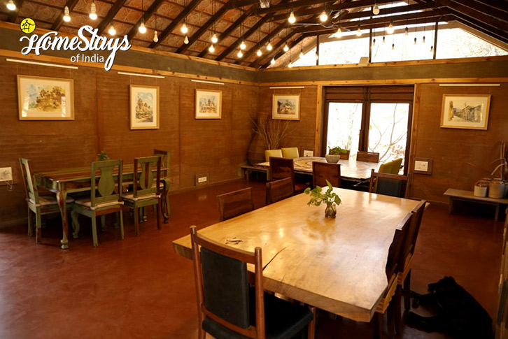 Dining-Room-EcoMuse Farmstay-Karjat