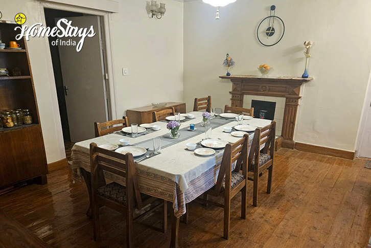 Dining-Room-The Antique Abode Heritage Homestay, Shimla