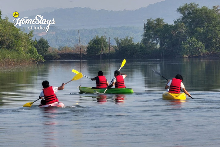 Enjoy-Kayaking-Kumta Eco Boutique Homestay-Gokarna