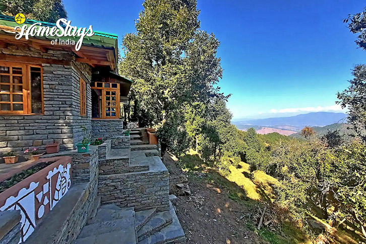 Exterior-2-Aesthetic Bliss Homestay, Jalna-Almora