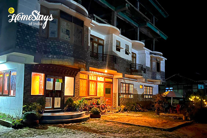 Exterior-At-Night-Spirit of the Land Homestay, Yuksom-West Sikkim