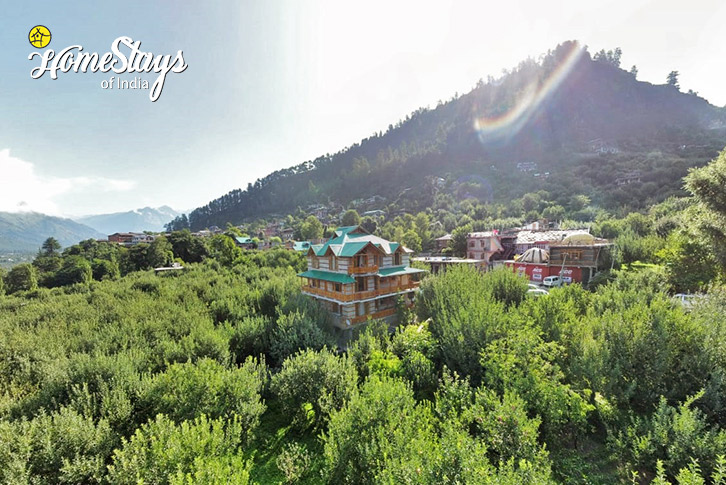 Exterior-View-Verdant Vista Homestay-Naggar