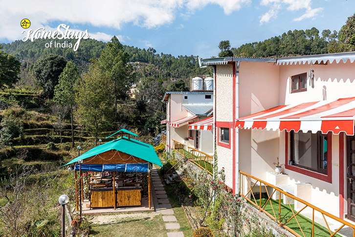 Exterior-View-The Hidden Grove Homestay-Nathuakhan