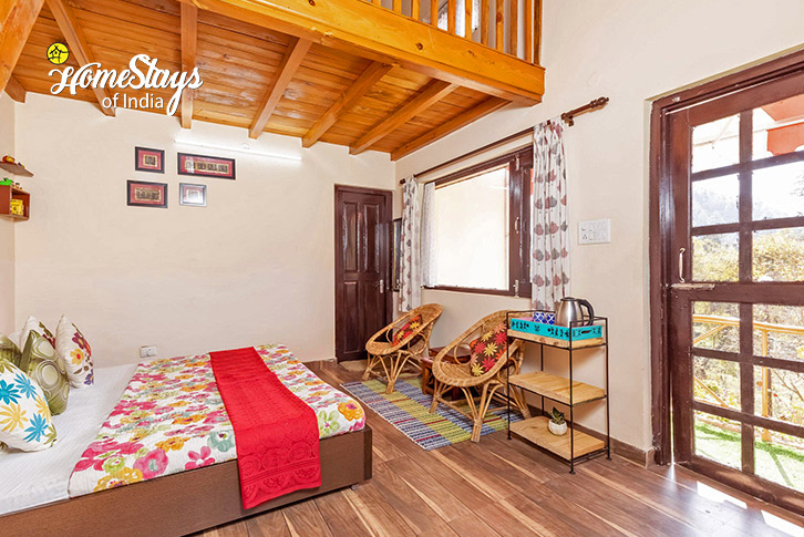 Family-Attic-Room-1.2-The Hidden Grove Homestay-Nathuakhan