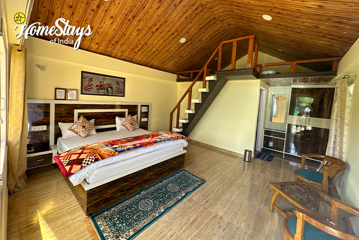 Family-Attic Room-2-Hillside Harmony Homestay-Chail