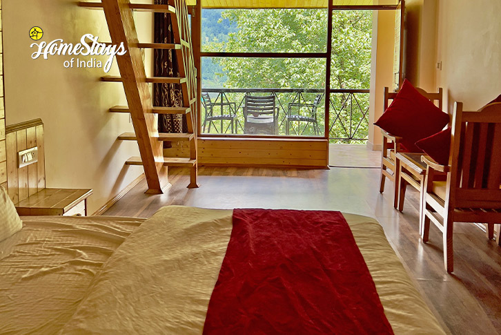 Family-Attic-Room-3-Magic Wood Homestay,Vashisht-Manali