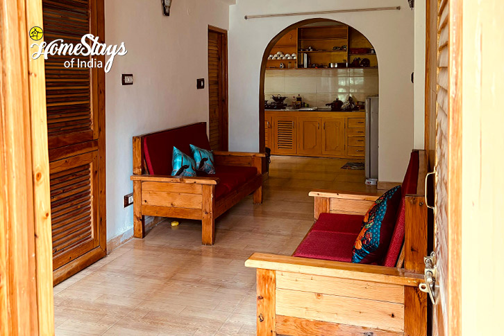 Family-Room-Kitchen-Dining-Magic Wood Homestay,Vashisht-Manali