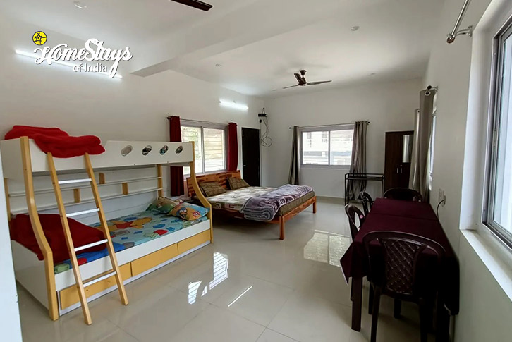 Family-Room-Dreamy Dawn Homestay-Kausani