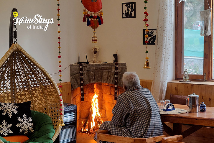 Fire-Place-Celestia Boutique Homestay-Naggar