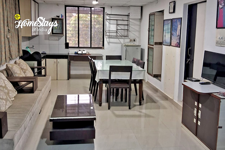 First-Floor-Living-Dining-Cascade Villa, Takave-Lonavala