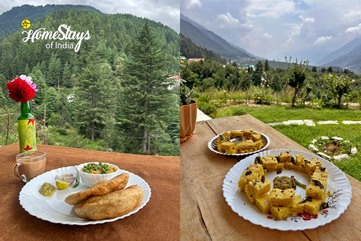 Food-Silent Valley Riverside Homestay-Manali