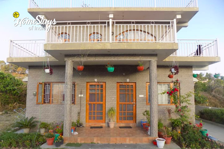 Front-View-Kumaon Retreat Homestay-Bhimtal