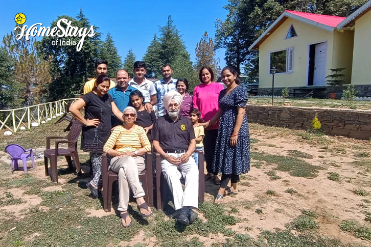 Happy-Guest-Hillside Harmony Homestay-Chail