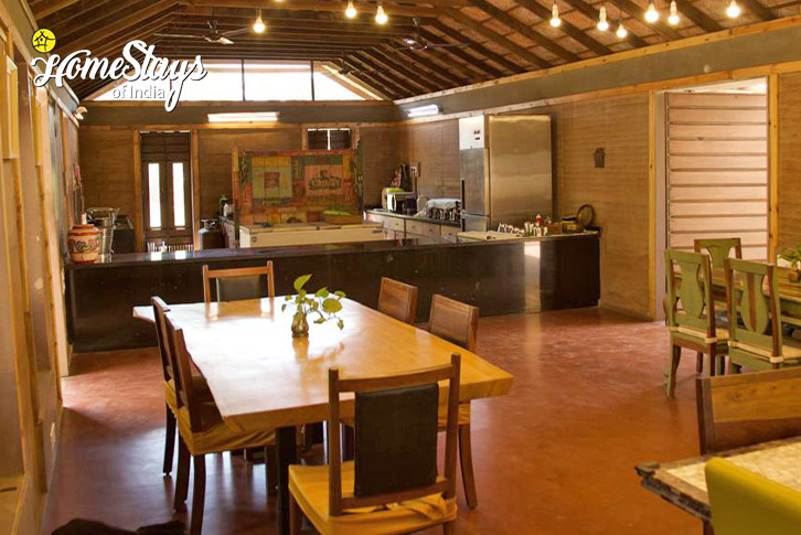 Kitchen-Dining-EcoMuse Farmstay-Karjat