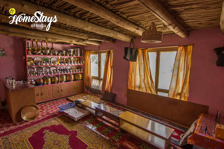 Kitchen-Hiker and Biker Homestay, Zangla-Zanskar