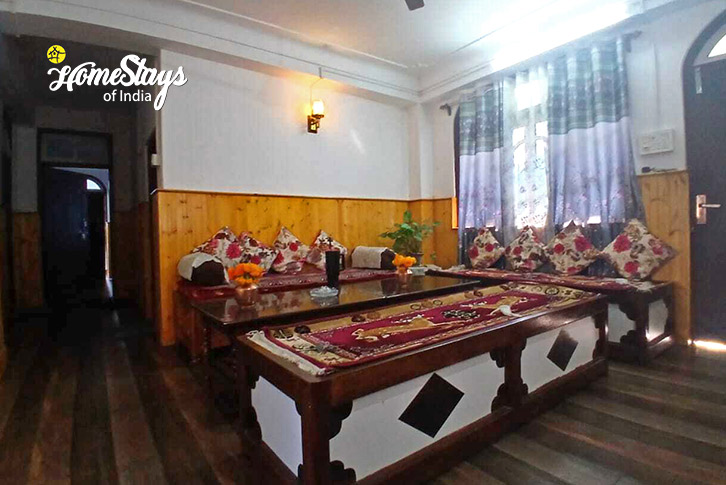 Living-Area-Windward Homestay-Namthang, South Sikkim