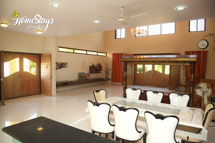 Living-Area-Solitaire Bungalow, Mandvi-Kutch