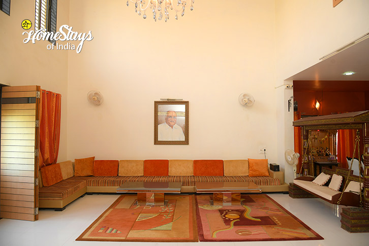 Living-At-Ground-Solitaire Bungalow, Mandvi-Kutch