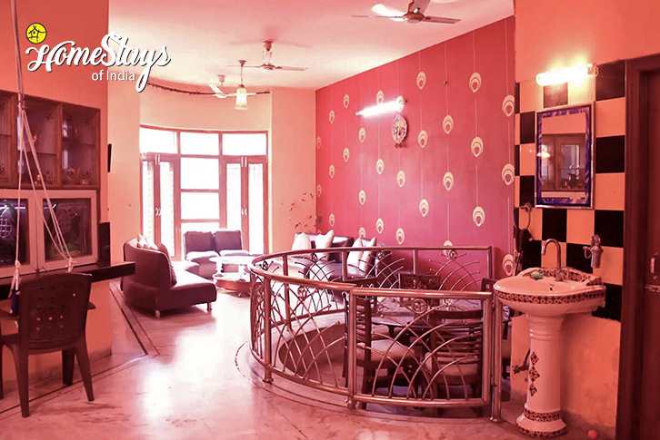 Living-Dining-The Wellness Homestay-Amritsar