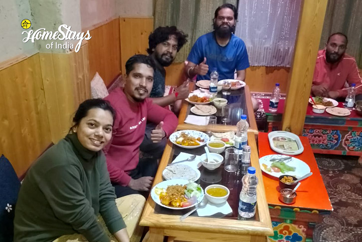 Lunch-Buddha Rock Homestay-Mulbekh