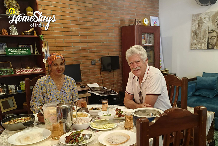 Lunch-Meditating Woods Homestay-Wayanad