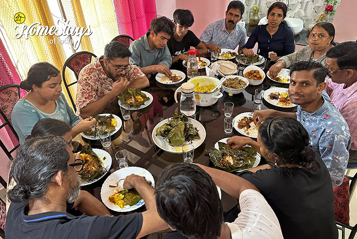 Lunch-Pampa Riverside Community Homestay-Alleppey