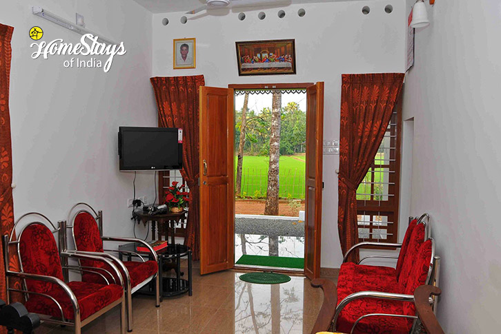 Lving-Area-Meenachil Riverside Farmstay-Kottayam