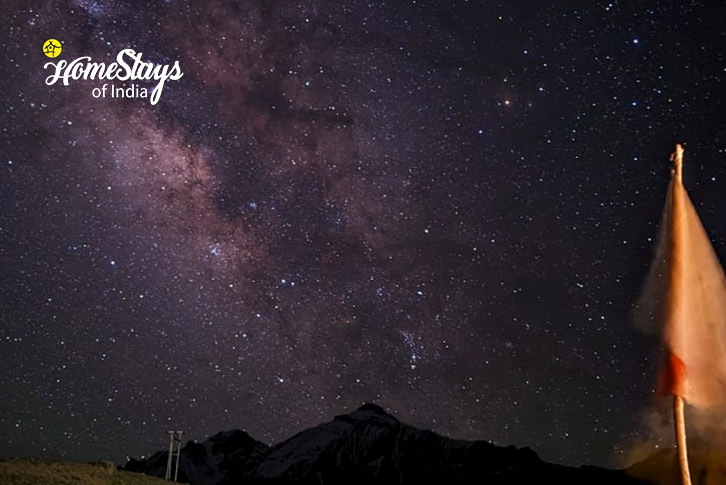 Milkway-View-Pangmo Village Homestay-Spiti