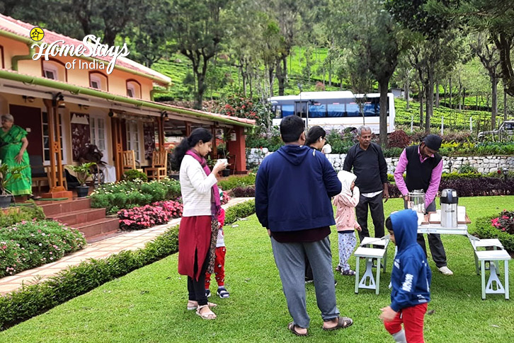 Morning-Tea-Rythm of Nature Farmstay, Kotagiri-Nilgiri Hills