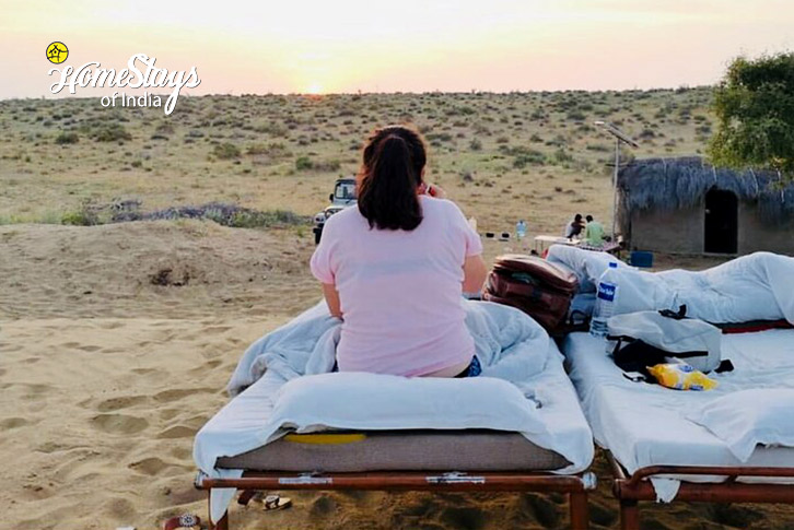 Night-At-Sand-duens-Serene Sands Homestay - Jaisalmer.