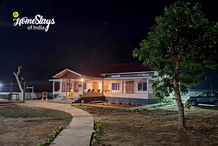 Night-View-Embrace The Nature Homestay-Kaziranga 