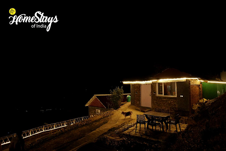 Night-View-Lazy Dreams Homestay-Chail