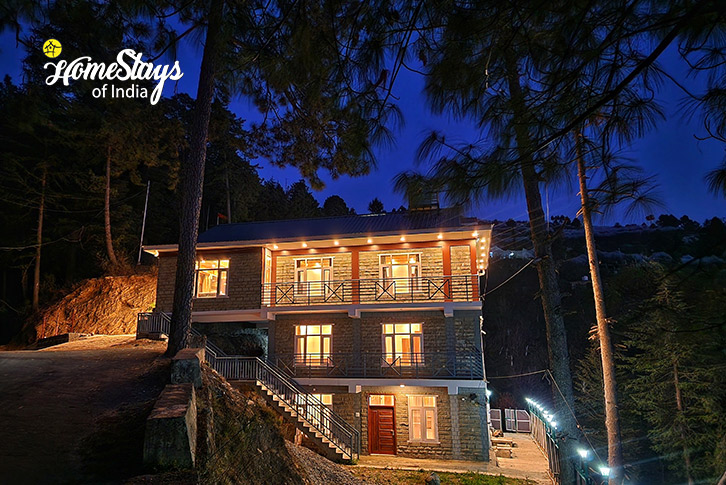 Night-View-Radiance Homestay-Kumarsain, Narkanda (2)