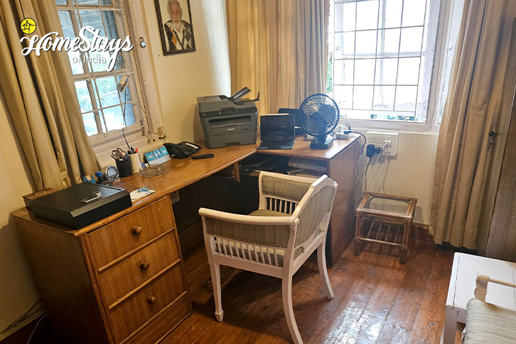 Office-Area-The Antique Abode Heritage Homestay, Shimla