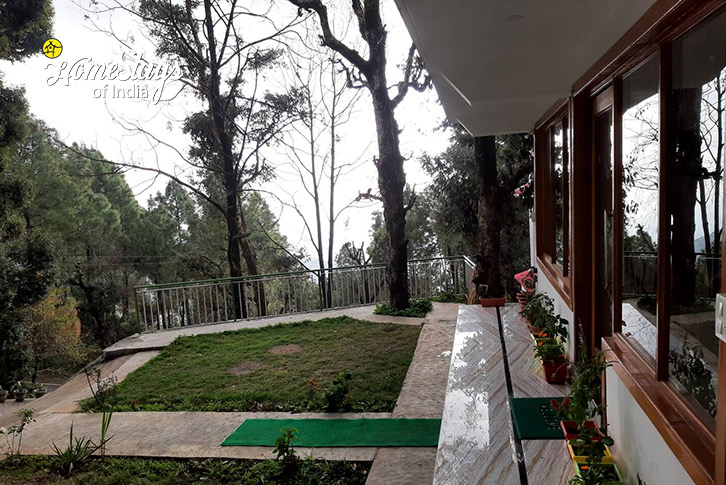 Outside-Area-Satobari Homestay-Mcleodganj