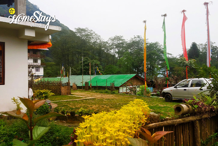 Outside-View-Spirit of the Land Homestay, Yuksom-West Sikkim