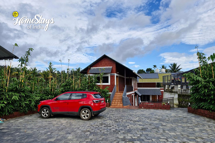 PArking-Terracotta Haven Homestay, Wayanad