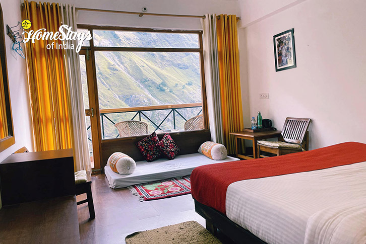 Premium-Room-3-Lap of Gods Homestay-Joshimath