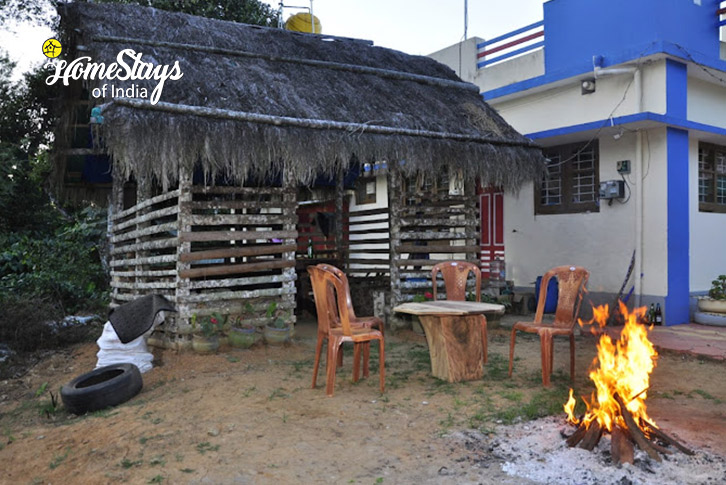 Sitout-The Green Oasis Homestay-Virajpet-Coorg