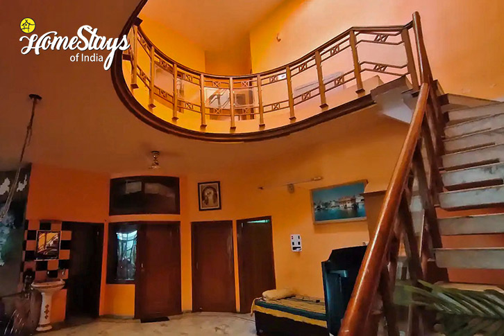 Staircase-The Wellness Homestay-Amritsar