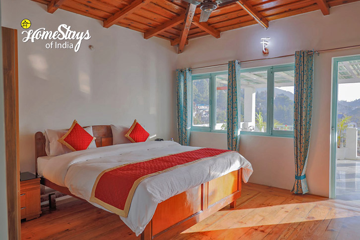 Superior-Room-3-The Nine Petals Homestay-Naukuchiatal 