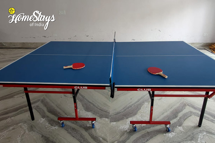 Table-Tennis-For Rest Homestay-Ramnagar